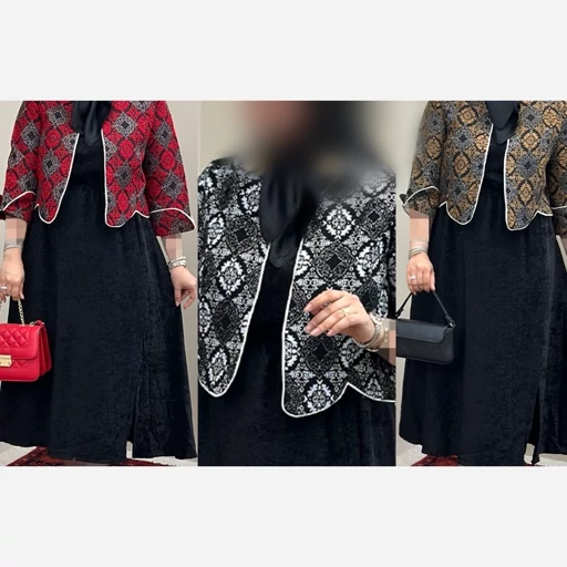 ست آذرخش جنس کت تافته سوزن زنانه شیک و عالی