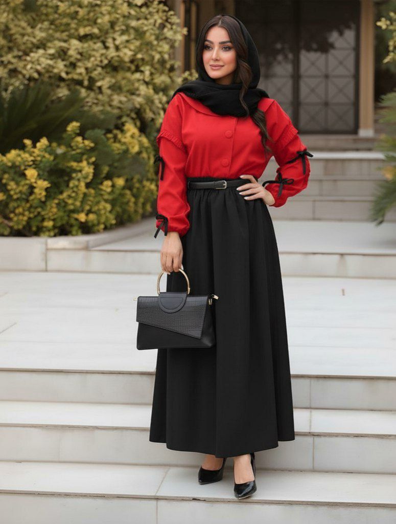 ست سه تیکه تابان جنس شومیز ابروبادی زنانه