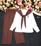 ست شالدار polo جنس گلکسی نخ پنبه با کیفیت زنانه