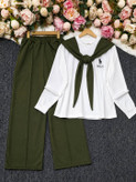 ست شالدار polo جنس گلکسی نخ پنبه با کیفیت زنانه