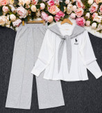ست شالدار polo جنس گلکسی نخ پنبه با کیفیت زنانه