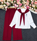 ست شالدار polo جنس گلکسی نخ پنبه با کیفیت زنانه