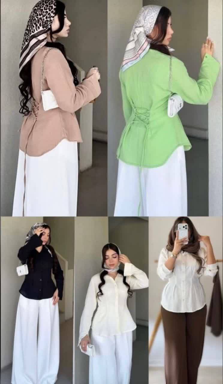 شومیز طناز جنس لنین خارجی درجه یک