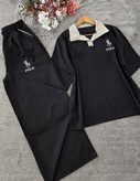 ست تیشرت شلوار بزیاق POLO جنس بزیاق درجه یک و اعلا زنانه
