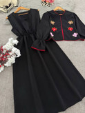کت و سارافون گلدوزی نیایش جنس مازراتی زنانه