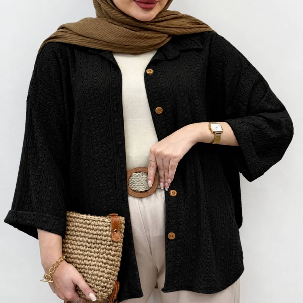 شومیز مراکشی کوک دوزی جنس مراکشی درجه یک