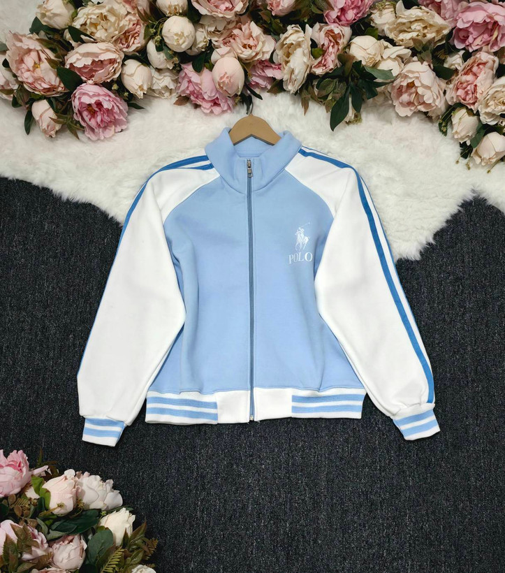 بامبر جکت polo جنس دورس سه نخ داخل کرک زنانه