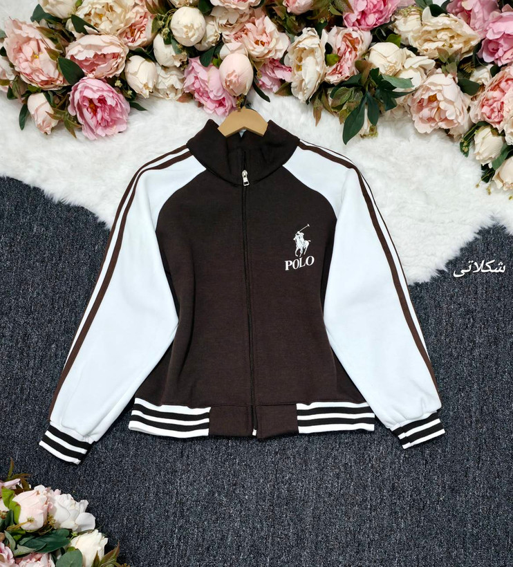 بامبر جکت polo جنس دورس سه نخ داخل کرک زنانه