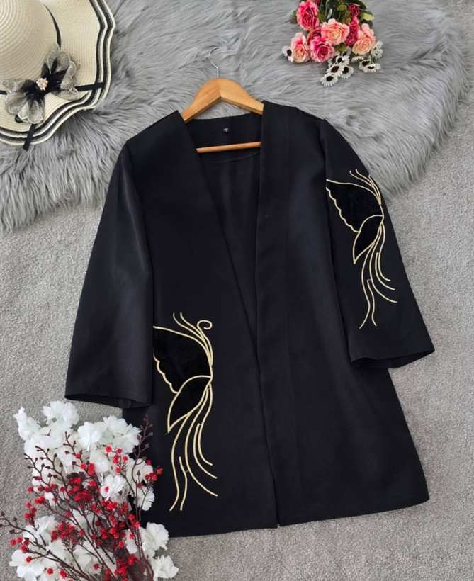 مانتو کتی پروانه جنس مازراتی