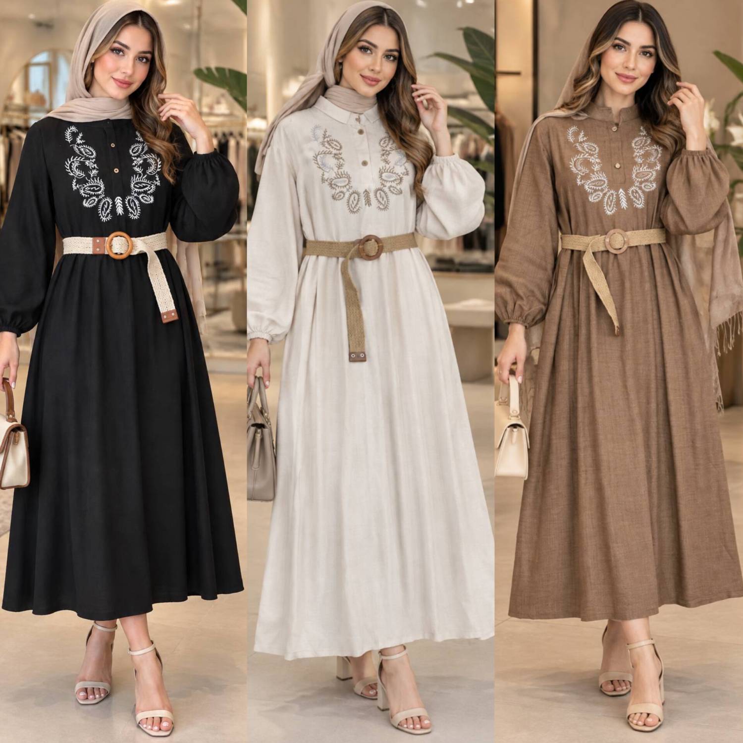 کفتان گلدوزی ترمه جنس شانتون زنانه شیک و درجه یک